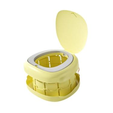 Imagem de Esquirla Vaso sanitário para bebês, vaso sanitário de viagem, tamanho compacto, reutilizável, confortável, cadeira para penico infantil, assento para crianças,