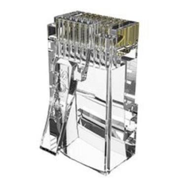 Imagem de Plug Modular Rj-45 Macho-Cat6 De Passagem Para Cabo Sol. Furukawa