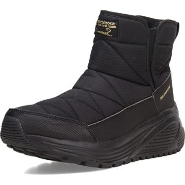 Imagem de Skechers Women's, BOBS Sparrow 2.0 - Club Snow Boot Black Quilted 6 M