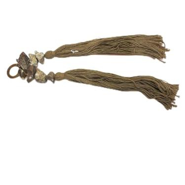 Imagem de Colar de Mesa/Porta Aragonita Peruana c/Franjas P