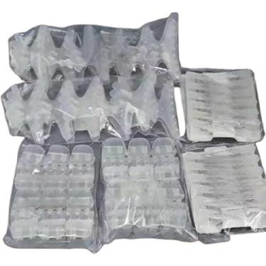 Imagem de kit 60 acessórios de piranha bico de pato presilha salão tridente prendedor de cabelo(transparente)