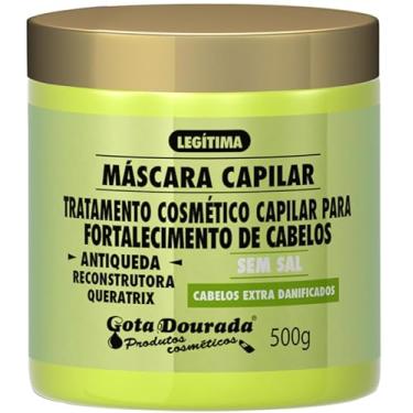 Imagem de Máscara Antiqueda Gota-Dourada Força e Crescimento 500g