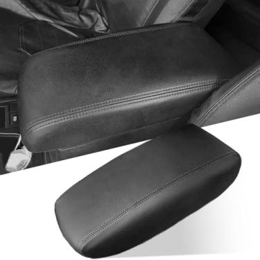 Imagem de ANMOSVO Capa de console central para Outback/Legacy 2015-2019, capa de console central de couro PU premium resistente a arranhões e atualização elegante para acessórios Outback/Legacy