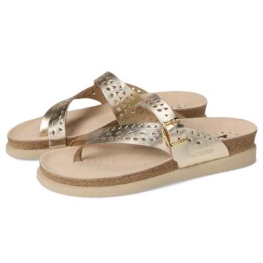 Imagem de Mephisto Sandália rasteira feminina Helena Perf, Vega dourado, 38