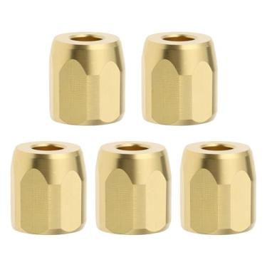 Imagem de LT Easiyl Porca de conector de mangueira 5X M10X1 compatível com conexão central de tocha de soldagem MIG/MAG