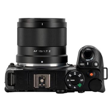 Imagem de VILTROX Lente AF 15 mm F1.7 Z para Nikon Z-Mount, foco automático ultra leve APS-C lente grande-angular 15/1.7 para Nikon Z-Mount Z50, Z30, Z5, Z6, Z7, Z6 II, Z7 II, Z8