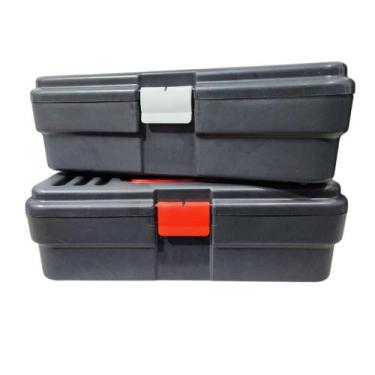 Imagem de Caixa Organizadora Plasnorthon Cores Sortidas Plástica Porta Objetos C