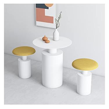 Imagem de Mesa de centro de design simples, mesa de café, combinação moderna, mesa lateral de chá, mesa de coquetel, quarto, sala de estar, sofá, ferro de ferro, mesa lateral de lazer, bolsa macia, cadeira