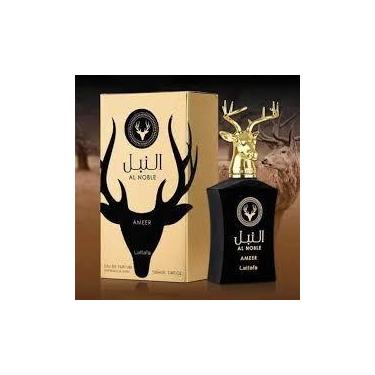 Imagem de Perfume Masculino Al Noble Ameer Lattafa 100ml  Amadeirado Oriental Lu