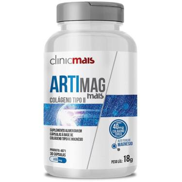 Imagem de Artimag Colágeno Tipo Ii E Magnésio 30 Cápsulas Clinicmais