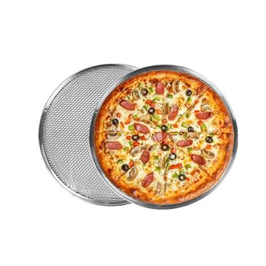 Imagem de TELA PARA ASSAR PIZZA/ESFIHA (35CM) ALUMÍNIO MALHA