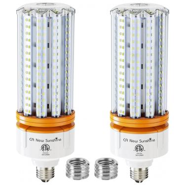 Imagem de Lâmpada LED, 100W, 15000 Lumens, 5000K Branca com Base E26 E39, 1 Unidade, CA NEW SUNSHINE, Branco