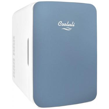 Imagem de Mini Geladeira para Skincare 10 Litros, 12V, 110V, COOLULI I10L2B, Azul