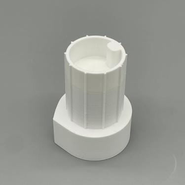 Imagem de Adaptador para conectar a antena padrão Starlink Gen 3 ao poste de bandeira de carga portuária de 20 m - cumes transparentes para um ajuste seguro e confortável