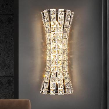 Imagem de Arandela de parede de cristal Kaiyuan Modern Chrome Luxury 6 lâmpadas