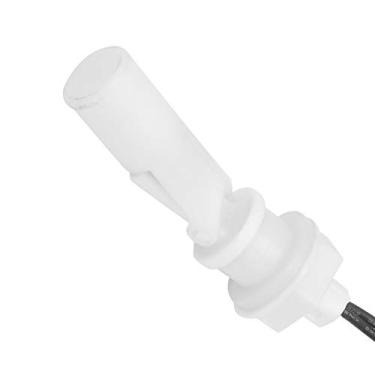 Imagem de ZJchao Sensor de Nível de água, Sensor de água Detector de Vazamento de Alarme 2 Unidades PP Interruptor Flutuante de Montagem Líquida Horizontal Interruptor Flutuante Indicador de Nível de para