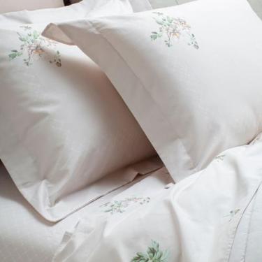 Imagem de Jogo de Cama King 200 Fios Kacyumara Vida Bela 04 Peças Erdene