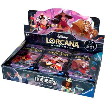 Imagem de Jogo de Cartas Disney Lorcana Rise of The Floodborn para TCG 24 Unidades para Maiores de 8 Anos, Ravensburger