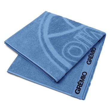 Imagem de Toalha de Banho Buettner Jacquard Veludo Futebol Gremio 70cmx140m Azul