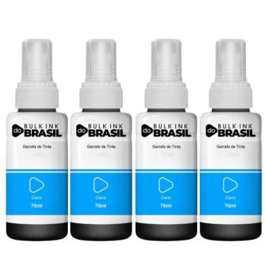 Imagem de Kit 4 Tintas Para Epson T664 L355 L365 L395 L455 L1300 L110 - Bulk Ink