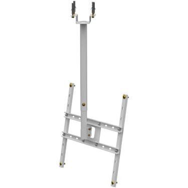 Imagem de Suporte Teto Tv 10"-65" Vesa 600x400 Giro 360° Novo - Branco