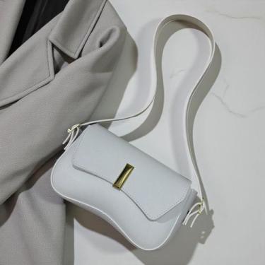 Imagem de Bolsa baguete de ombro com regulagem nas alças tendencia para o dia a 
