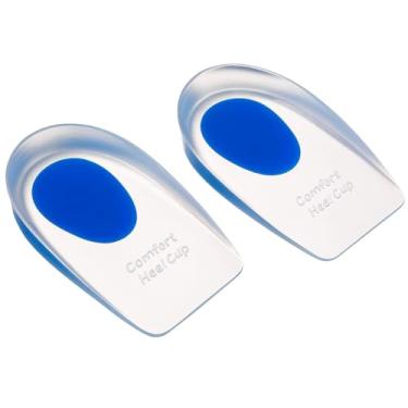 Imagem de Palmilhas Ortopédicas Silicone Gel Massageadoras Hidratantes Protetoras de Calcanhar para Sapatos Conforto Alivio Dor Sking 1 Par