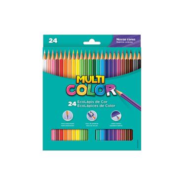 Imagem de Lápis de Cor Faber-Castell Multicolor Super 24 Cores