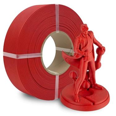 Imagem de Polymaker Carretel de refil Panchroma Matte Army Red PLA Refil de filamento de impressão 3D, compatível com todos os carretéis reutilizáveis e todas as principais impressoras 3D FDM, sem emaranhados