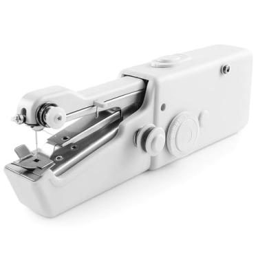 Imagem de Máquina de costura portátil Mini Vestuário(Branco)