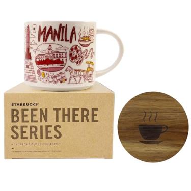 Imagem de Star Bucks Coffee, Been There Series, Caneca Manila, 400 ml com caixa de presente com tampa