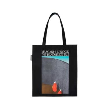 Imagem de Out of Print Bolsa sacola The Handmaid's Tale (Margaret Atwood) com bolso interno - presente para amantes de livros