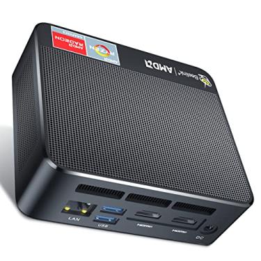 Imagem de Beelink Mini PC SER3, processador AMD Ryzen 7 3750H, mini computador SSD M.2 NVME de 16 GRAM/500 GB, Gigabit Ethernet, saída 4K @ 60hz, mini computador de mesa, HDMI duplo, WiFi 5, BT4.0, suporta
