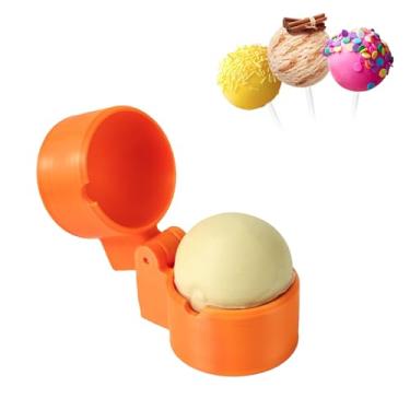 Imagem de Conjunto de prensa de formas de bolo redondo, cortador e empurrador de bolo circular, moldes de bolo reutilizáveis, acessórios para assar em casa, festas de aniversário, sobremesas de casamento (2