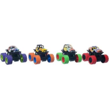 Imagem de Carrinho M TRUCK 4X4 4 Cores 9CM DP.C/08 - PP IMPORT