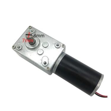 Imagem de Arranque eletrônico Worm Gear Motor de arranque eletrônico CC invertido alto torque 3,4-70 kg Pacote de autobloqueio R 24V 160rpm