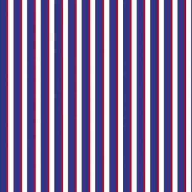 Imagem de Papel De Parede Listrado Azul Branco Vermelho Adesivo Sala - LRP