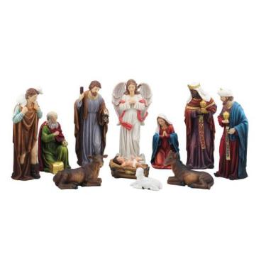 Imagem de Enfeite Natal Presépio 12cm Decoração Natal - Zona Livre