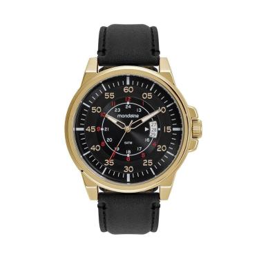 Imagem de Relógio Mondaine Masculino Analógico Preto 48mm 32562GPMVDH1