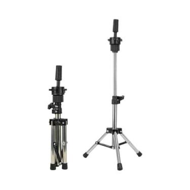 Imagem de Cabeça De Manequim De Cabelo Sintético Para Treinamento De Cabeleireir