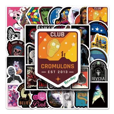 Imagem de Adesivos 50 unidades/lote Welders Engineers Waterproof Vinyl Anime