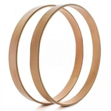 Imagem de Kit 2 Aro 22 Para Bumbo Ou Zabumba Madeira Nt Wbh22 Zowag - Noah