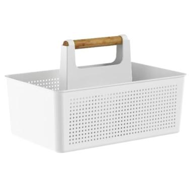 Imagem de Cesto Organizador De Lavanderia Com Alça(Branco)