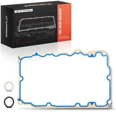 Imagem de A-Premium Conjunto de juntas de cárter de óleo de motor V6 inferior 4.0L, compatível com Ford Explorer 1997-2010, Mustang 2005-2010, Explorer Sport Trac, Ranger & Land Rover LR3 e Mazda B4000 e