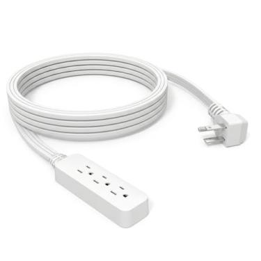 Imagem de Stanley Cabo de extensão interno 31141 CORDMAX HOME 9 aterrado, perfil baixo, 3 tomadas, 2,7 m, branco