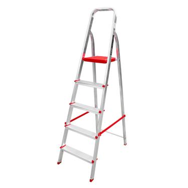 Imagem de Escada Botafogo Alumínio com 5 Degraus