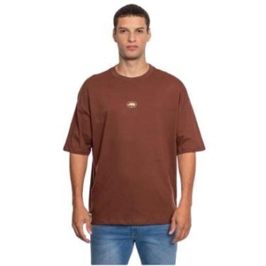 Imagem de Camiseta Ecko Oversized Marrom Básica Original-Masculino