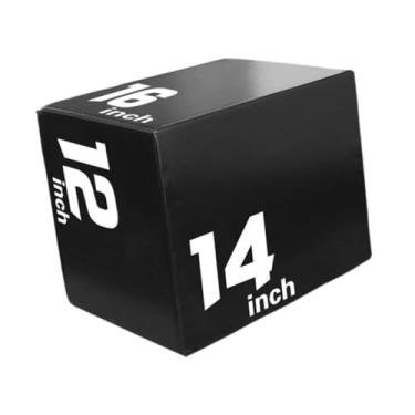 Imagem de kowaku Jump Box Antiderrapante Multiuso para Exercícios de Agachamento, Pular Corda e Saltos, Style C