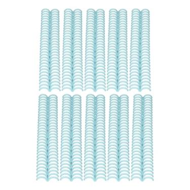 Imagem de Tnfeeon Espinhas de Encadernação de Pente para Documentos A4, Fichário de 30 Argolas Com Capacidade para 150 Folhas, Fichário de Argolas Flexível para Professores e Alunos, Perfeito para Relatórios,