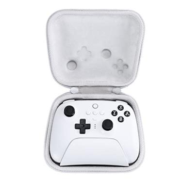 Imagem de Aenllosi for 8Bitdo Ultimate 2 /Bluetooth/ 2.4g Wireless Controller and Charging Dock Hard Carrying Case, White (Case Only)